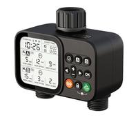 Arecobticy Minuteur d'arrosage multifonction pour animaux domestiques, oiseaux et cultures avec contrôle précis jusqu'à 35 LPM ABS PVC minuterie de jardinage