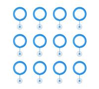 Arecobticy Petits aquariums avec anneaux de contention de nourriture ronds et carrés flottants pour un placement précis des aliments dans les réservoirs d'eau, cercles de flottaison des plantes