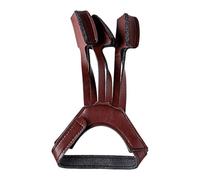 Arecobticy Protège-doigts multifonctionnel confortable en maille respirante doublée à trois doigts pour protéger les mains contre la toxophilie