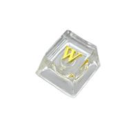Arecobticy Touches en résine transparente - Forme de lettre précise - Pour boutons de cerises - Rétroéclairés