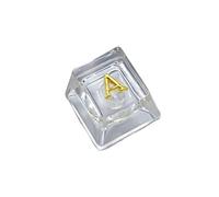 Arecobticy Touches en résine transparente - Forme de lettre précise - Pour boutons de cerises - Rétroéclairés