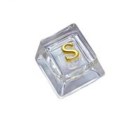 Arecobticy Touches en résine transparente - Forme de lettre précise - Pour boutons de cerises - Rétroéclairés