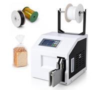 Aredwhiterui Machine À Attaches Torsadées Automatique pour Petites Séries, Modèle De Table 400W avec Commande MCU pour Câbles, Sacs À Pain, Tubes, Loisirs Créatifs Et Emballage Répétitif