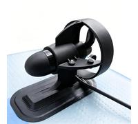 Aredwhiterui Moteur de Paddle Board, Kit Propulseur Nageoire Arrière avec Télécommande, Assistance 3-4 km/h près du Rivage, Hélice pour Sup, Planche de Surf et Kayak
