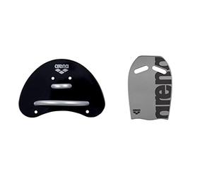Arena 95251 Équipement d’entraînement Elite Finger Paddle ,Noir , S & 95275 - Équipement d’Entraînement - Mixte - Gris (Gris/Blanc) - Taille Unique