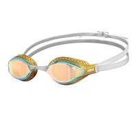 arena Airspeed Mirror Lunettes de Natation Anti-Buée pour Adultes et Unisexe, Lunettes de Piscine avec Verres Larges, Protection UV, 3 Ponts de Nez Interchangeables, Joints nid d'abeilles
