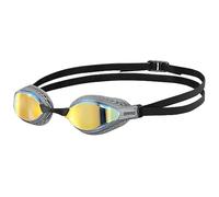 arena Airspeed Mirror Lunettes de Natation Anti-Buée pour Adultes et Unisexe, Lunettes de Piscine avec Verres Larges, Protection UV, 3 Ponts de Nez Interchangeables, Joints nid d'abeilles