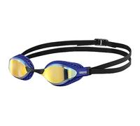 arena Airspeed Mirror Lunettes de Natation Anti-Buée pour Adultes et Unisexe, Lunettes de Piscine avec Verres Larges, Protection UV, 3 Ponts de Nez Interchangeables, Joints nid d'abeilles