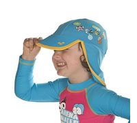 ARENA Awt Chapeau Enfant Turquoise/Jaune FR : Taille Unique (Taille Fabricant : TU)