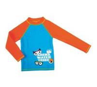Arena Awt Kids Boy Uv L/s Tee Turquoise-mango Taille: 4-5 | T-Shirts Outlet | kids | Cyan
