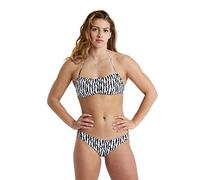 arena Bikini Allover Bandeau pour Femme, Haut en Forme de Bandeau avec Attaches