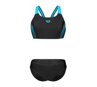 ARENA Bikini de sport 'OPENINGS' turquoise / noir, Taille L