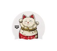 Arena Bonnet de bain Classique en silicone HD Blanc TU