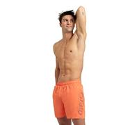 Arena Boxer de Plage et de Piscine Fundamentals pour Hommes Logo, Maillot de Bain en Tissu Doux Recyclé à Séchage Rapide, Boxer de Plage avec Slip Intérieur en Maille