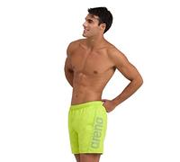 Arena Boxer de Plage et de Piscine Fundamentals pour Hommes Logo, Maillot de Bain en Tissu Doux Recyclé à Séchage Rapide, Boxer de Plage avec Slip Intérieur en Maille