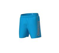 ARENA Boardshorts 'FUNDAMENTALS LOGO BOXER' bleu / gris, Taille M