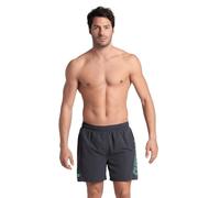 Arena - Fundamentals Logo Boxer R - Short de bain - L - asphalt / water
