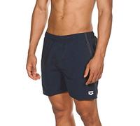 arena Boxer Homme Fundamentals, Boxer de Bain en Tissu Recyclé à Séchage Rapide, avec Poches Latérales et Arrière et Slip Intérieur en Filet