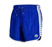 arena Boxer Homme Icons Team Stripe Combinaison modèle Court, Bleu Fluo/Blanc