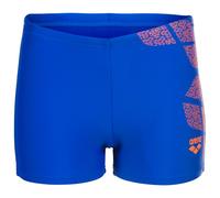Arena - Boy's Kikko Swim Short - Short de bain - 164 - neon blue / team orange