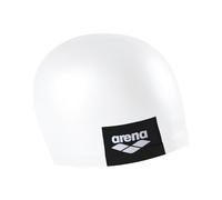 ARENA Cap Bonnet de Natation d'entraînement Sable Unisexe Logo Moulded Mixte, Blanc, TU