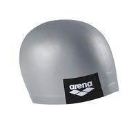 arena Cap Bonnet de Natation d'entraînement Sable Unisexe Logo Moulded Mixte, Gris, Taille Unique