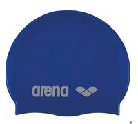 Arena Bonnet de Natation Classic Silicone – Unisexe, Doux et résistant, Bord renforcé, Gris