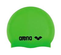 Arena Bonnet de natation Classic Silicone Junior – Silicone unisexe, bord renforcé, résistant