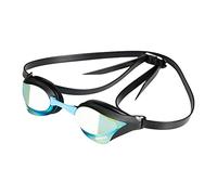 Arena Lunettes Cobra Core Swipe Mirror Noir avec verres à effet miroir vert bleu