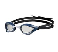 arena Cobra Core Swipe Unisex Adult Race Swimming Goggles, Lunettes de Natation avec Oculaires Courbes, Anti-buée, Protection UV, 5 Ponts de Nez Interchangeables