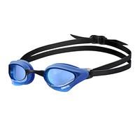 arena Cobra Core Swipe Unisex Adult Race Swimming Goggles, Lunettes de Natation avec Oculaires Courbes, Anti-buée, Protection UV, 5 Ponts de Nez Interchangeables