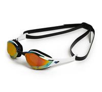 Arena - Cobra Edge Swipe Mirror - Lunettes de natation - gold / white / black