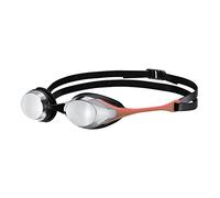 Lunettes de natation arena cobra original swipe mirror argent corail