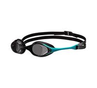 ARENA Cobra Swipe Racing Lunettes de natation unisexes pour homme et femme Verres en polycarbonate sans miroir Design hydrodynamique Fumée/paon