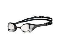 arena Cobra Ultra Swipe Mirror Lunettes de Natation Unisexe Adulte Race, Lunettes de Natation avec Lentilles Courbes Miroir, Anti-buée, Protection UV, 5 Ponts Nez Interchangeables