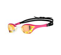 arena Cobra Ultra Swipe Mirror Lunettes de Natation Unisexe Adulte Race, Lunettes de Natation avec Lentilles Courbes Miroir, Anti-buée, Protection UV, 5 Ponts Nez Interchangeables