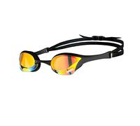 arena Cobra Ultra Swipe Mirror Lunettes de Natation Unisexe Adulte Race, Lunettes de Natation avec Lentilles Courbes Miroir, Anti-buée, Protection UV, 5 Ponts Nez Interchangeables