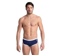 ARENA Costume Trunk Homme Haute Natation Piscine Swim Briefs Icons Swim Low Waist Short Solide Bleu Rouge, Bleu Blanc Rouge, 50