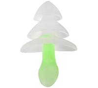 Arena Earplug Pro Bouchons auriculaires de natation , Femme, Transparent/vert, Taille unique