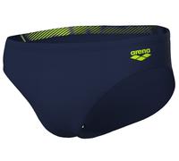 Arena feel bright glare briefs navy/artic lime s - uk32
