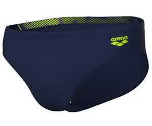 Arena feel bright glare briefs navy/artic lime s - uk32