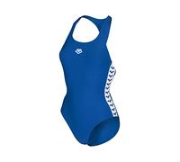 arena Icons Racer Back Maillot de Bain Femme Une Pièce, Maillot de Bain à Séchage Rapide, Maillot de Bain Sportif en Maxfit Tissu Eco Résistant au Chlore et au Sel avec Protection UV UPF 50+