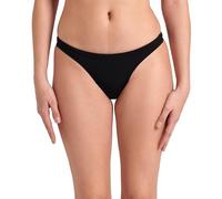 Arena Femme Women's Team Swim Bottom Solid Slip de Bain, Black-White, 40 EU