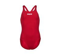 Arena Fille Girl's Team Swimsuit Swim Pro Solid Une pièce, Red-White, 6-7 Ans EU