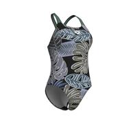 Arena - Forest Swimsuit Swim Pro Back L - Maillot de bain natation femme Black Multi-Sage - 40