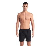 Arena Boxer Fundamentals Logo – Tissu recyclé, séchage rapide, slip intérieur en mesh – Noir S