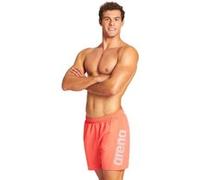 Arena Fundamentals Logo Boxer Floreale-white-royal Taille: M | Slips de bain Outlet | Homme | Blanc
