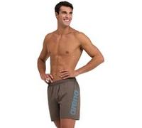 Arena Fundamentals Logo Boxer R Dark Olive-turquoise Taille: S | Slips de bain Outlet | Homme | Vert