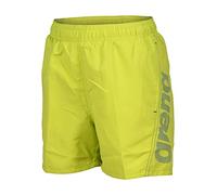 Arena Fundamentals Logo R Junior Boys Beach and Pool Boxer Shorts, Maillot de Bain en Tissu Doux Recyclé à Séchage Rapide, Boxer de Plage avec Slip Intérieur en Maille