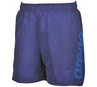 Arena Fundamentals Logo R Junior Boys Beach and Pool Boxer Shorts, Maillot de Bain en Tissu Doux Recyclé à Séchage Rapide, Boxer de Plage avec Slip Intérieur en Maille